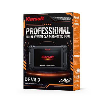 iCarsoft DE V4.0 – Professionell Felkodsläsare för Tyska Bilmärken - BMW, Mercedes, Audi, VW, Porsche m.fl.