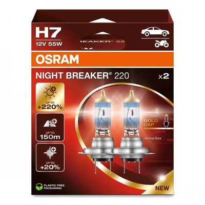 Osram Night Breaker 220 H7 2pack
