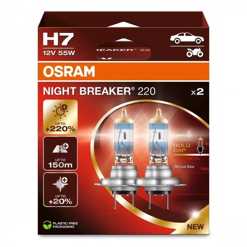 Osram Night Breaker 220 H7 2pack