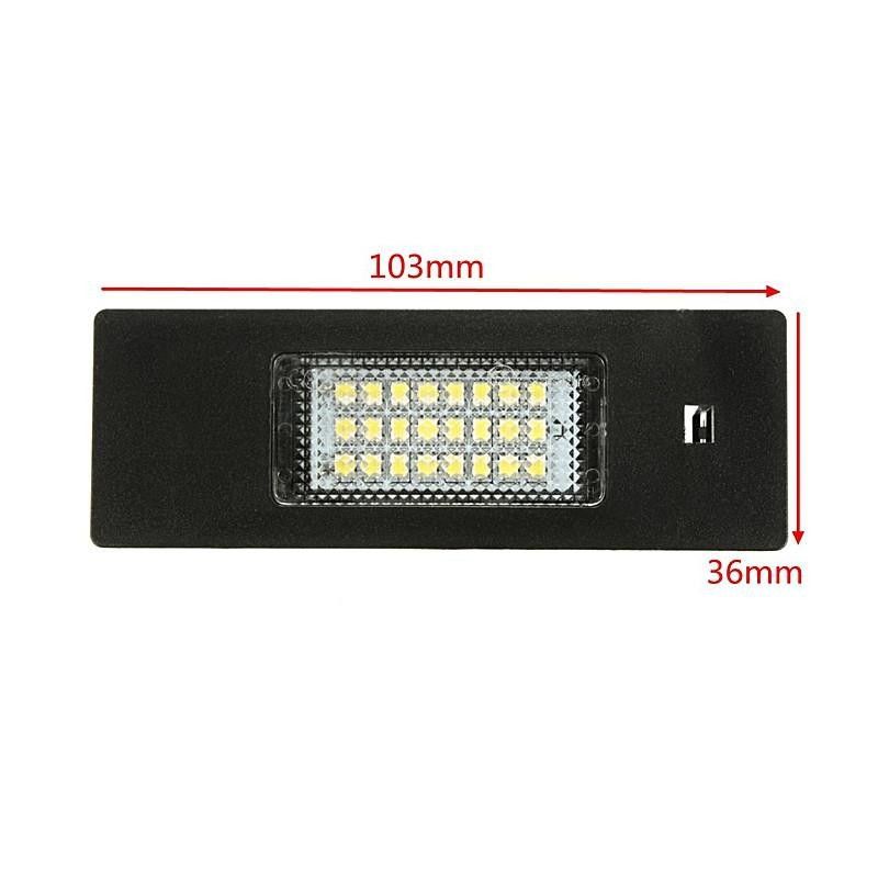 Nummerskyltbelysning Skyltbelysning BMW Led 6 serien Z4 i3 X2