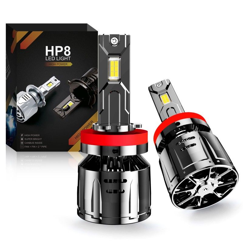 LED konverteringskit HP8 2-pack till halvljus och helljus