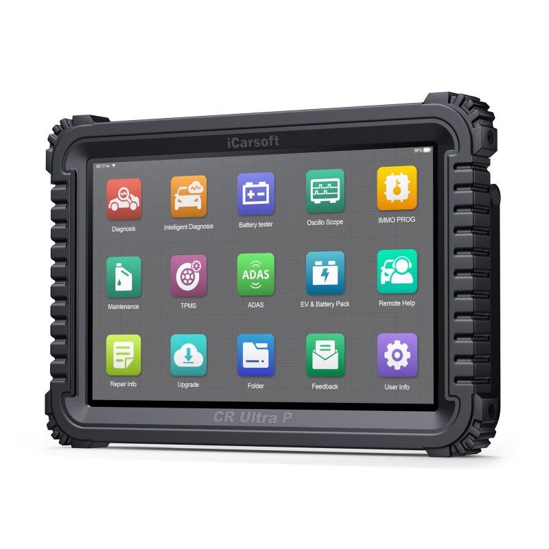 iCarsoft CR Ultra Plus | PRO Version 2025 | OBD2 J2534 Diagnosverktyg med Topologi & Smart Diagnos – 3 års licens