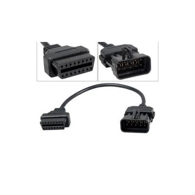 10 Pin till 16 Pin OBD2 kabel till Opel Vauxhall