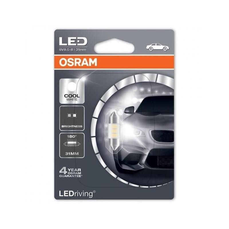 OSRAM LEDdrivning C5W Cool White 31mm 180 Single