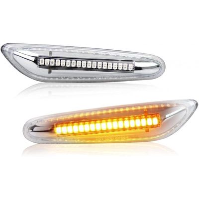 Dynamisk blinkers klar lins till BMW E46 E60 E87 E90