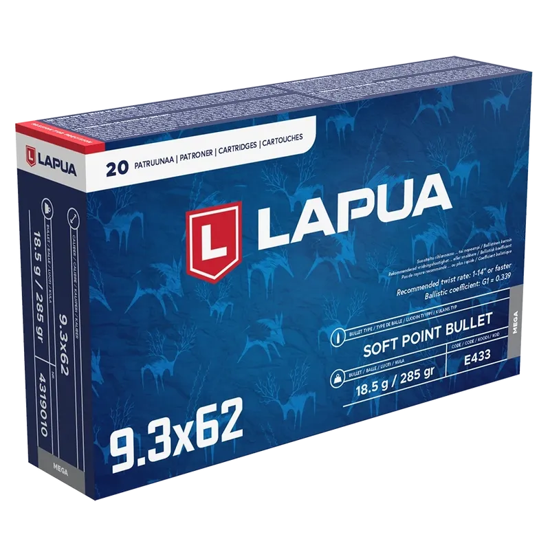 Lapua Mega 9.3x62 18.5g