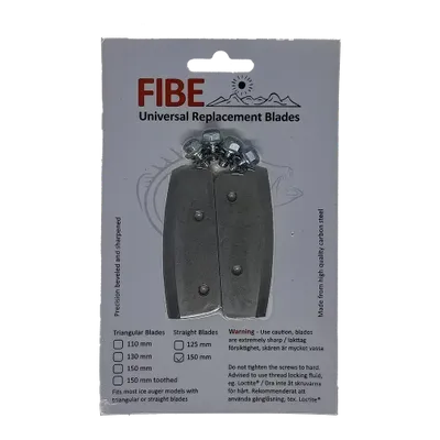 Fibe Reservskär Raka 150 mm