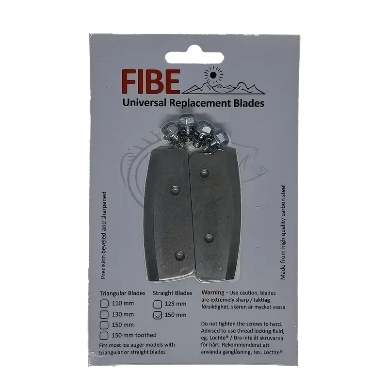 Fibe Reservskär Raka 150 mm