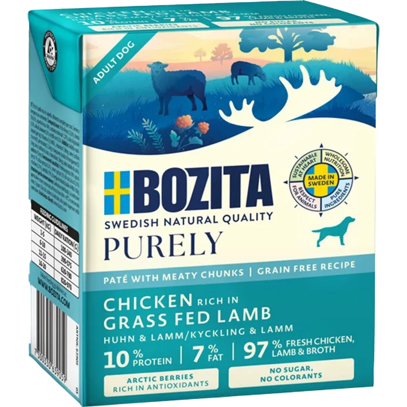 Bozita Purely Paté Chicken/Lamb 370 g