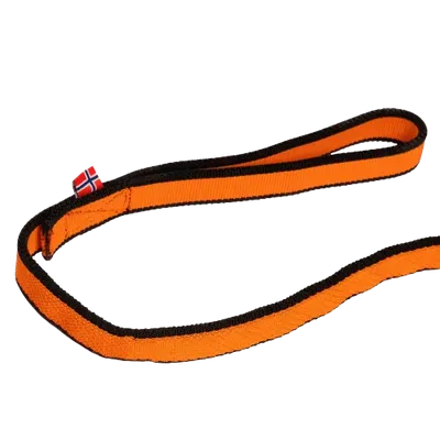 Non-stop Bungee Leash Black/Orange 2.8m
