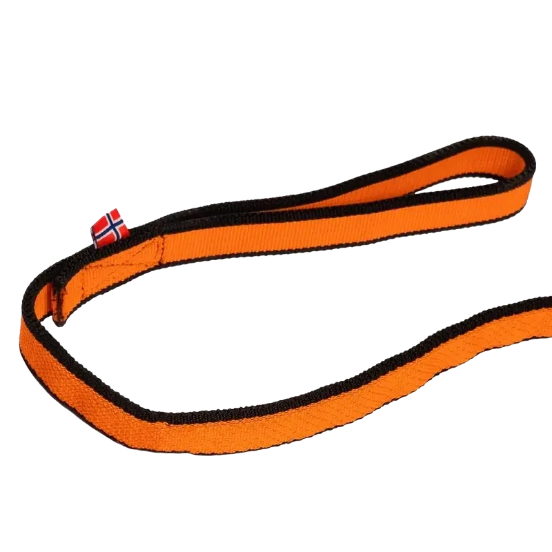 Non-stop Bungee Leash Black/Orange 2.8m