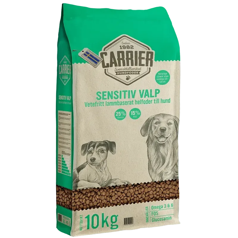 Carrier Sensitiv Valp 10 Kg