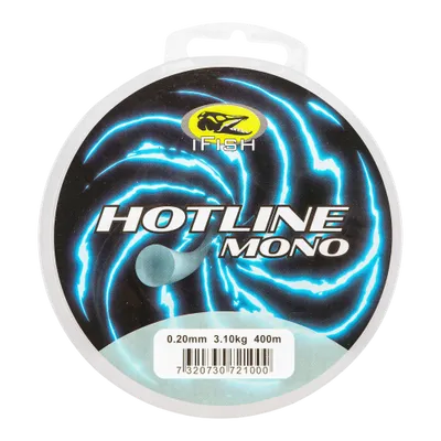 IFISH Hot Line Abborre 400M 0,20mm Nylonlina