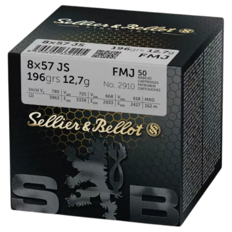 Sellier & Bellot 8x57JS FMJ 196grs/12,7g