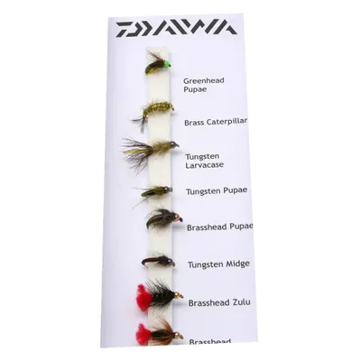Daiwa Beadhead Nymphs flugor 8-pack