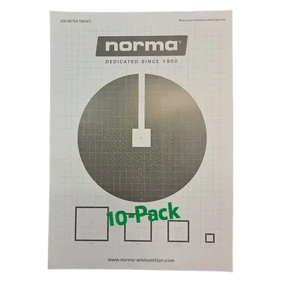 Inskjutningstavla Norma 10-Pack