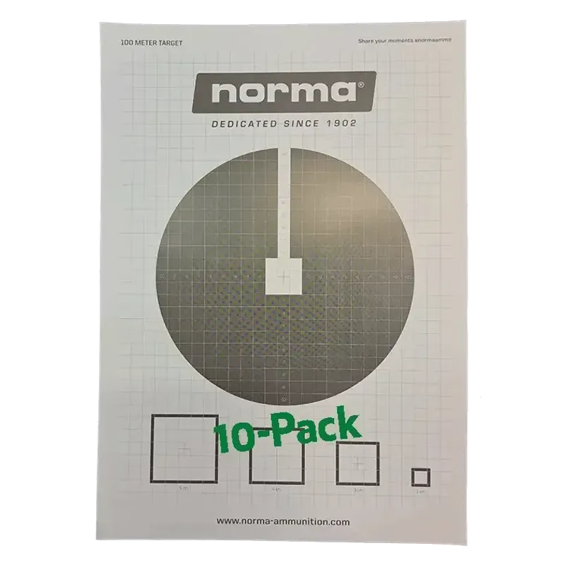 Inskjutningstavla Norma 10-Pack