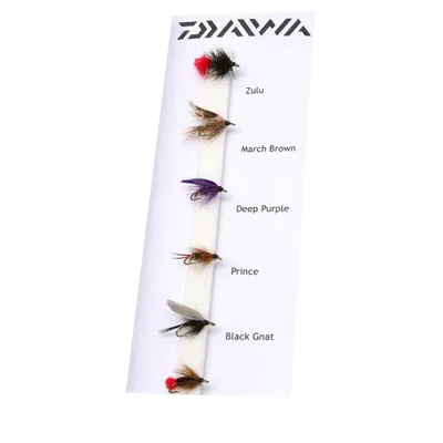 Daiwa Classic Wet Fly Doubles flugor 6-pack