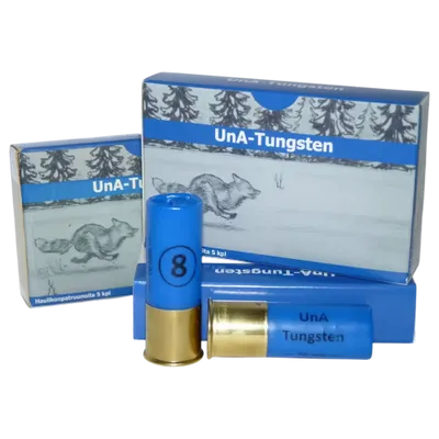 UnA-Tungsten -haulipatruuna 12/70 32 g 6#, 5 kpl:n pakkaus