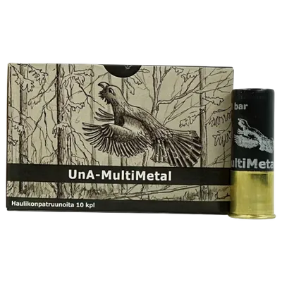 UnA-MultiMetal 12/70 28 g #7+2 10 kpl:n pakkaus