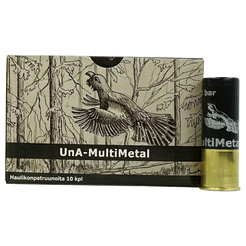UnA-MultiMetal 12/70 28 g #7+2 10 kpl:n pakkaus