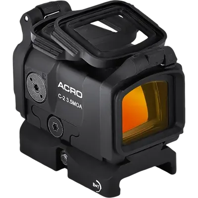 Aimpoint Acro C-2 med weaverfäste och flip up