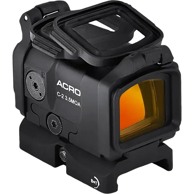 Aimpoint Acro C-2 med weaverfäste och flip up