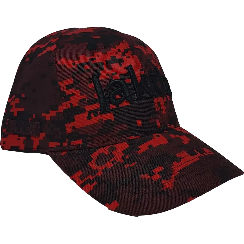 Jaktia Classic Keps Pixel Camo Röd