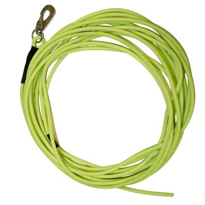 Spårlina 6mmx15m Neongrön PVC