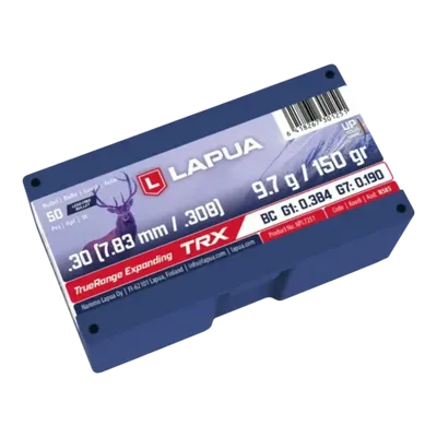 Kula Lapua .30 TRX NPL7251 9,7g/150gr N585 50-p