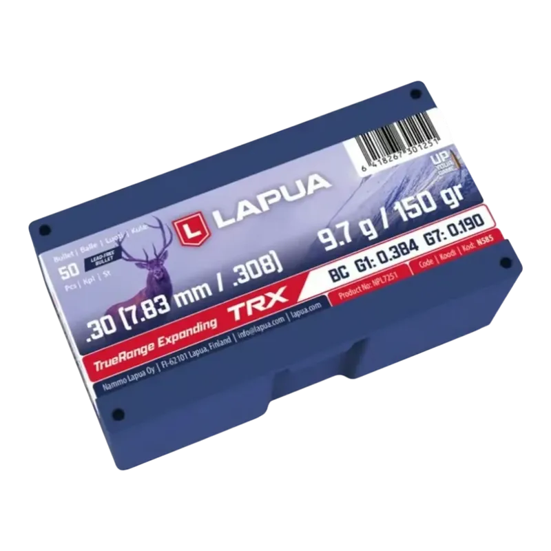 Kula Lapua .30 TRX NPL7251 9,7g/150gr N585 50-p