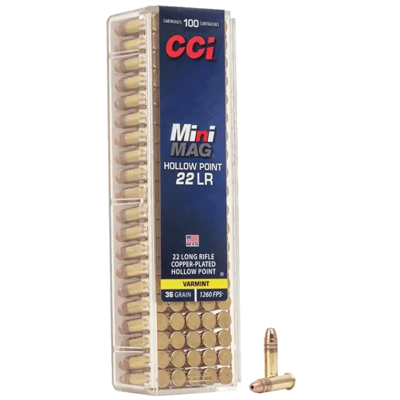 CCI 22 LR Mini Mag HP kuparoitu