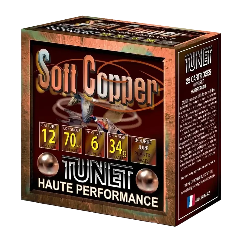 Tunet Soft copper Cal 12 US3 34gram