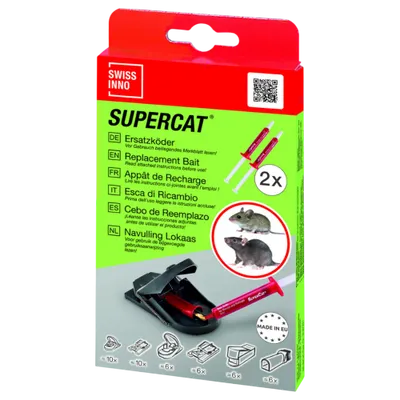 SuperCat Bete -hiirenloukku, ruisku, 2 kpl:n pakkaus