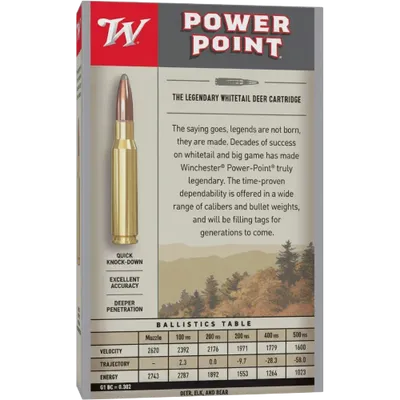 Winchester Power Point .308 Win 180 Grain