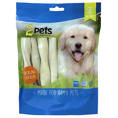 2pets Tuggtwister m kyckling filé Medium 170 g