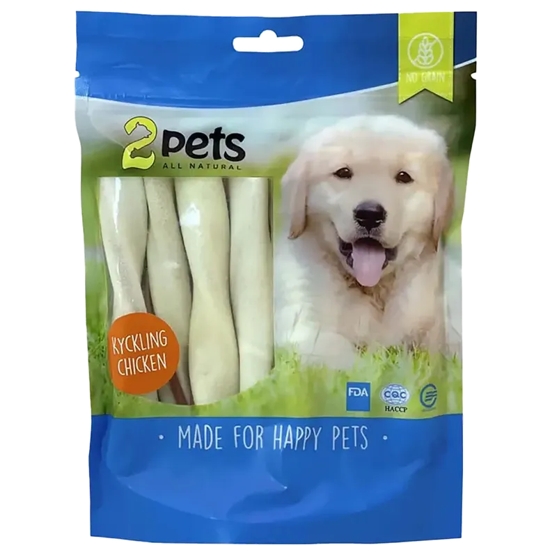 2pets Tuggtwister m kyckling filé Medium 170 g