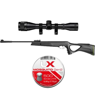 Snowpeak GR800S 4,5mm+ 4X32 AO med parallaxj inkl. Ammunition