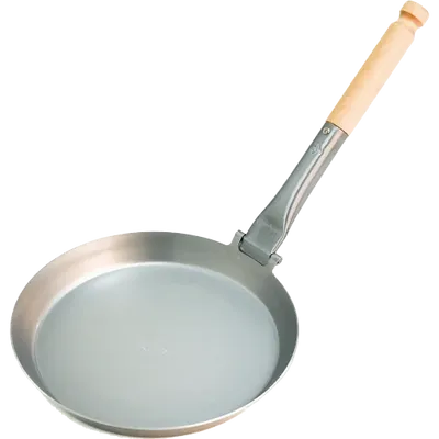 Jägarstekpanna original S8 24cm fällbart Trä handtag