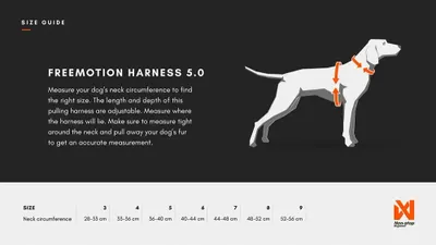 Non-stop Freemotion Harness 5.0 Svart/Orange
