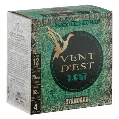 Tunet Green Tempset Steel Cal 12 US5