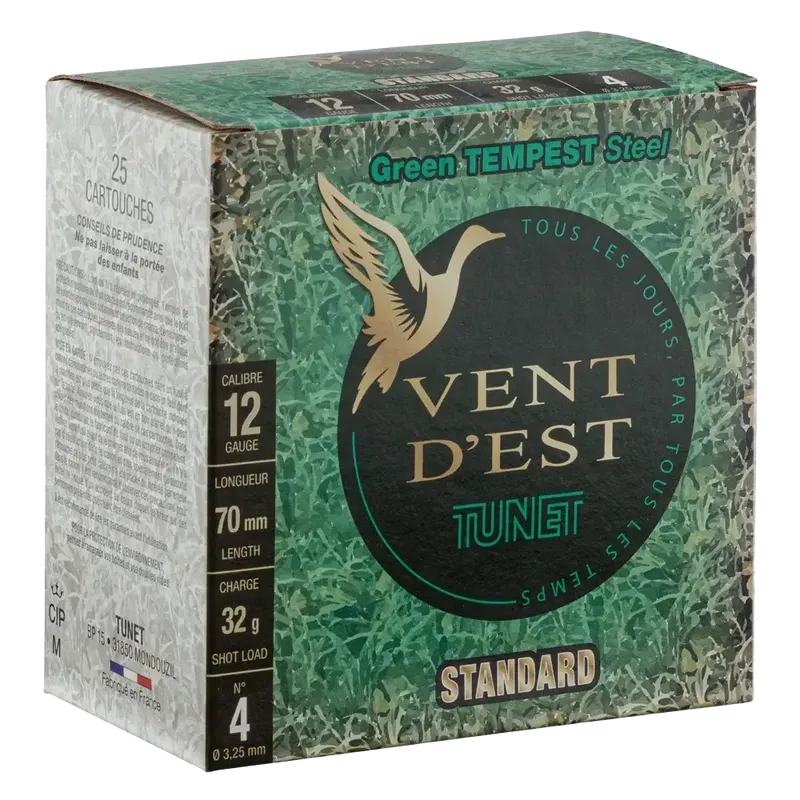 Tunet Green Tempset Steel Cal 12 US5