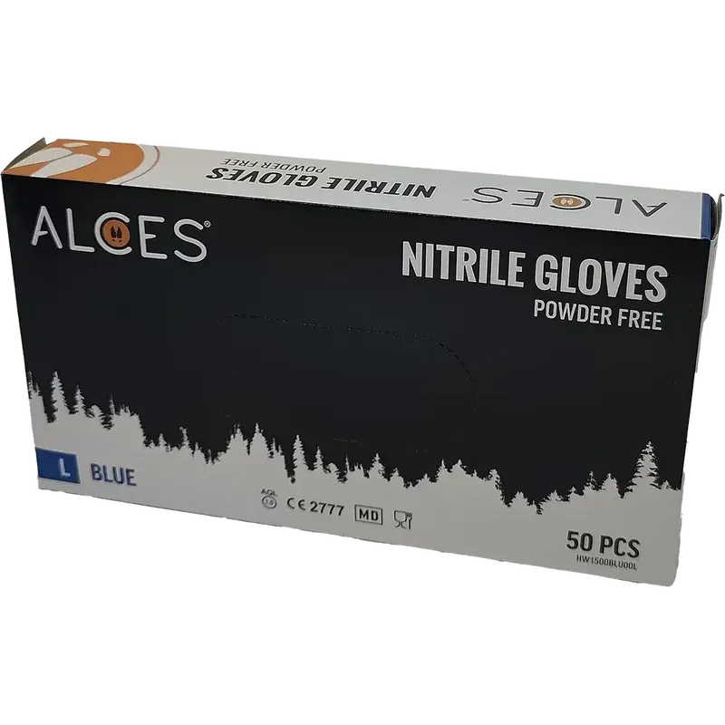 Alces Nitrilhandskar 50-pack Large