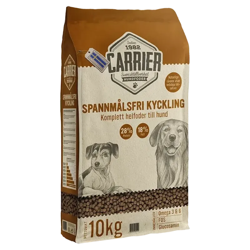 Carrier Spannmålsfri Kyckling 10 Kg