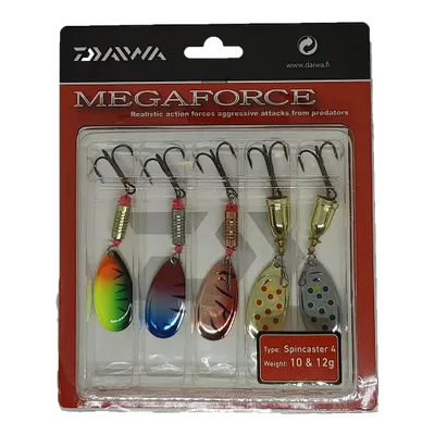 Daiwa Megaforce Spin Caster Kit 4
