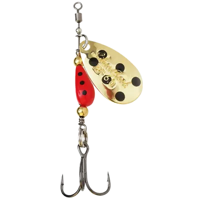 Daiwa Silver Creek Spinner 6g Gold Ladybug