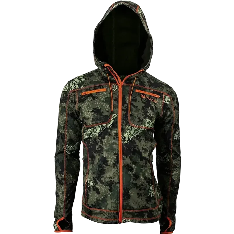 Haunter Thon Hoodie Orange Fade Green