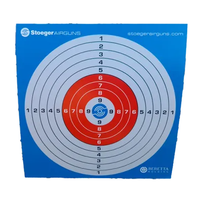Stoeger 10-ringad måltavla 14x14 cm - 100 st/förp