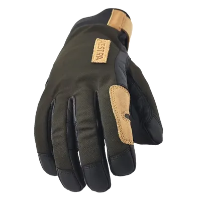 Hestra Ergo Grip Actiwe Wool Terry 5 Tummanvihreä/Musta 9