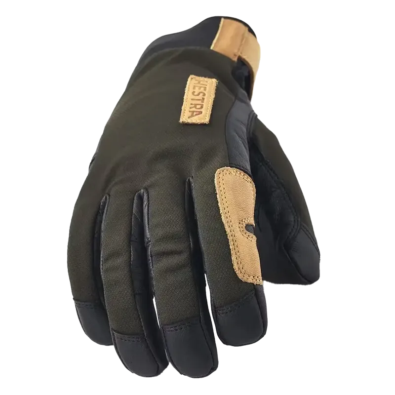 Hestra Ergo Grip Actiwe Wool Terry 5 Tummanvihreä/Musta 9